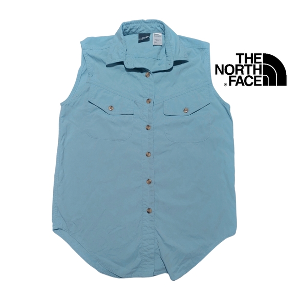 The North Face Tops - The North Face Women's Sleeveless Camping Outdoor Top, Blue, Size XS